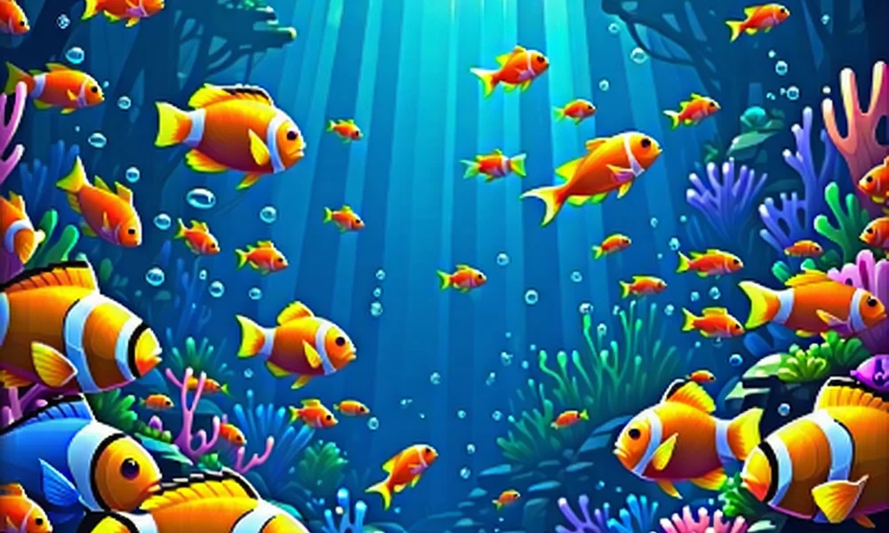 Giao diện trò chơi bắn cá sống động và hấp dẫn tại nhà cái AE888