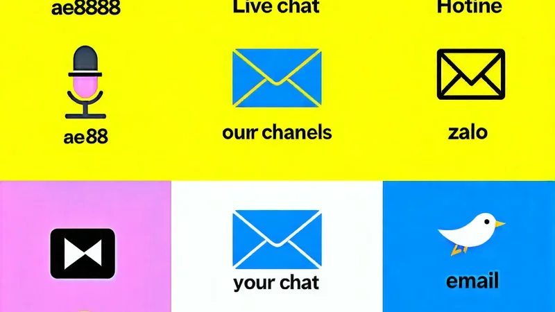 Biểu đồ các kênh liên hệ của ae888
