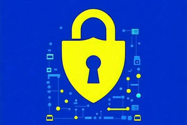 Biểu tượng bảo mật dữ liệu và quyền riêng tư ae888