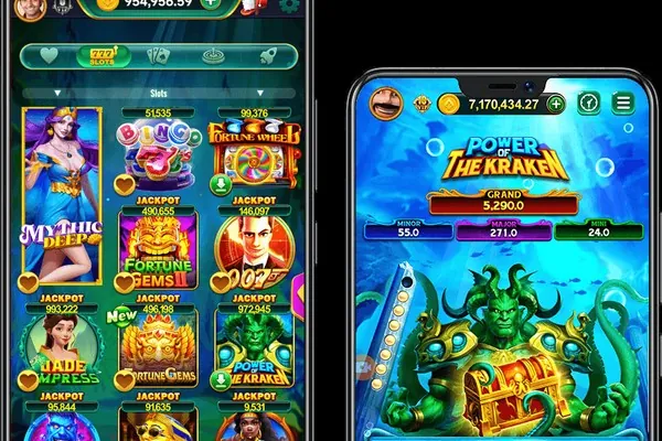 Biểu tượng slot game và hình ảnh jackpot lớn trên AE888