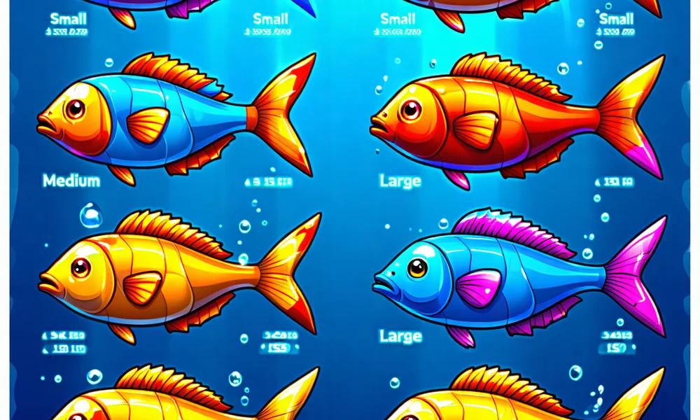 Tổng quan các loại cá với giá trị điểm khác nhau trong trò chơi bắn cá AE888