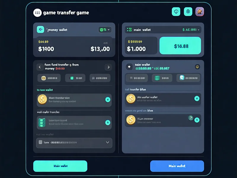 Giao diện chuyển quỹ AE888