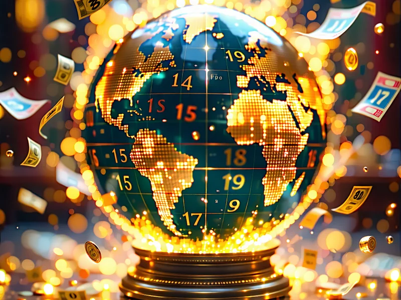 Hình ảnh xổ số ae888 với các con số may mắn và vé số