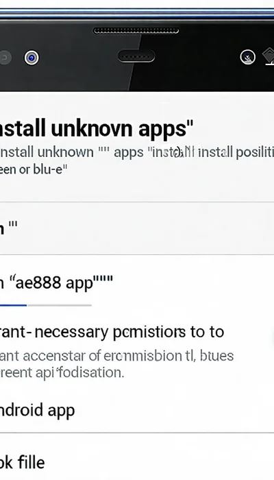 Bước 4: Cho phép cài đặt ứng dụng không rõ nguồn gốc