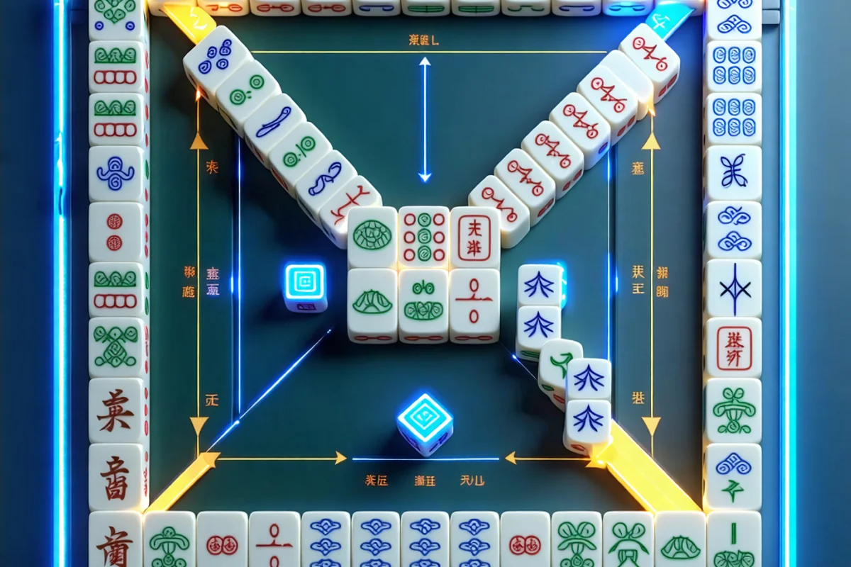 Sơ đồ minh họa chiến lược Mạt chược nâng cao