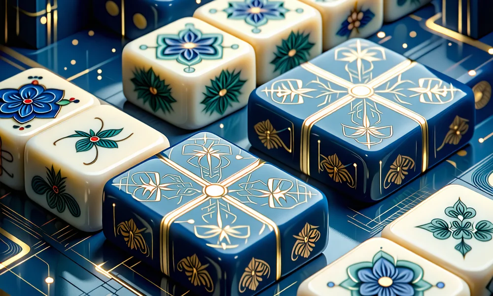 Bố cục các quân Mạt chược đẹp mắt