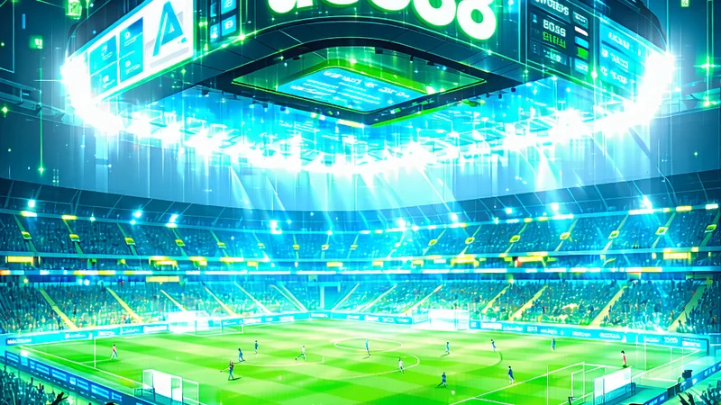 Minh họa cá cược thể thao sôi động trên nền tảng AE888