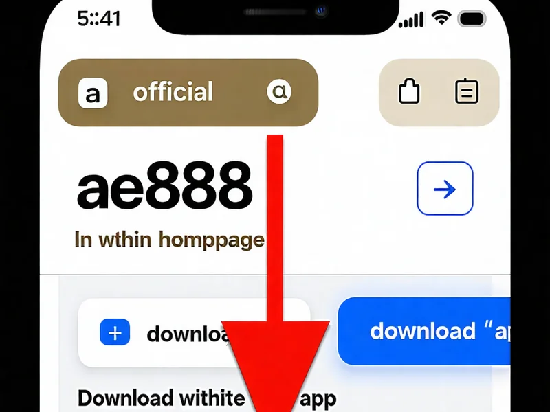 Truy cập trang web chính thức AE888
