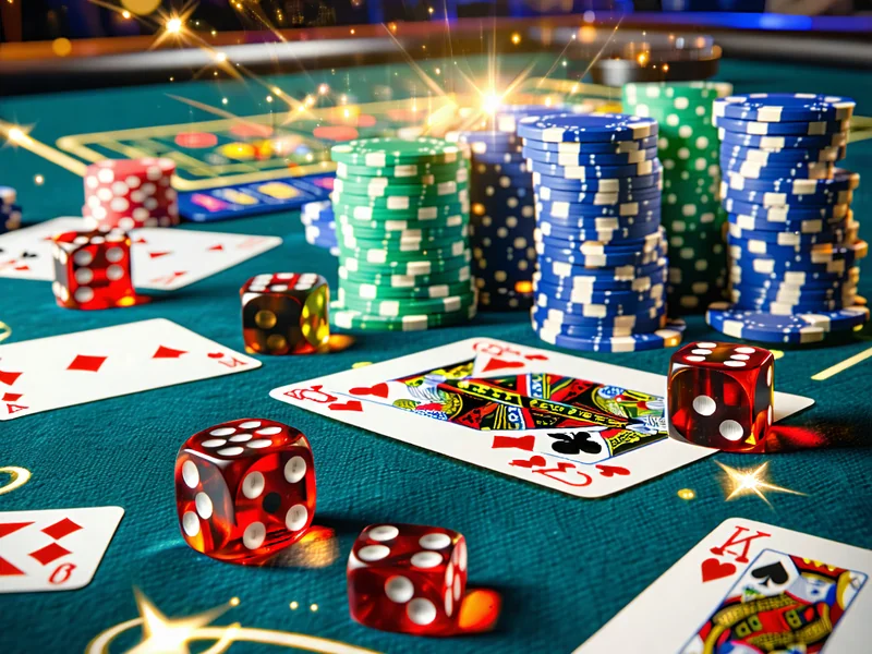 Hình ảnh bàn chơi sòng bạc hoặc các biểu tượng casino, đại diện cho kỹ năng chơi sòng bạc trực tuyến ae888.