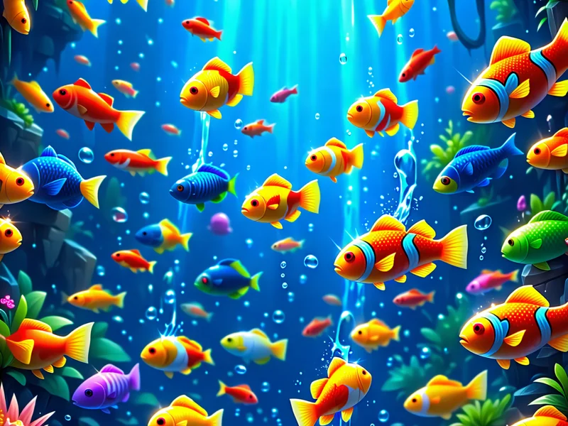 Hình ảnh trò chơi bắn cá hoặc các biểu tượng liên quan đến trò chơi, minh họa mẹo chơi bắn cá ae888.